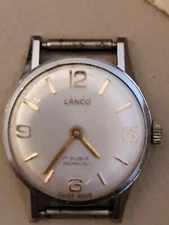 Lanco (Langendorf)  ladies watch,  w. Lanco   6630 Swiss 17 J.  ladies movement.