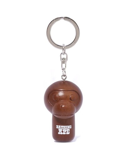 A BATHING APE Men's Goods BABY MILO KOKESHI DOLL KEY CHAIN 2L30182001 - Picture 14 of 16