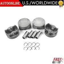4pcs G4NB Pistons Rings Kit Set 23041-2E100 Fits For Hyundai Kia 2012-2017 1.8L
