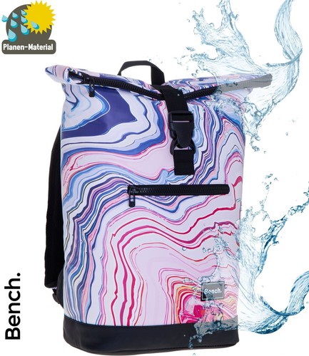 Rucksack Damen Herren Hydro Bench 64175 Laptop Tasche groß A4 Daypack Rolltop +e - Bild 108 von 128