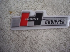 HURST  SHIFTER  EQUIPPED   VINLY STICKER  3 INCH  FREE SHIPPING