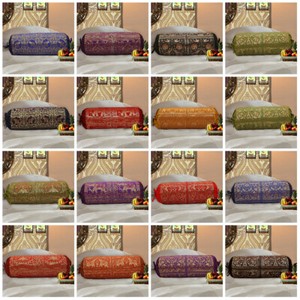 Indian Bolster Cover Mandala Pillow Cushion Cover Cylindrical Masand Bolster