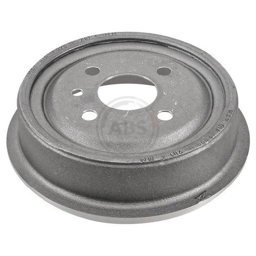 2X Bremstrommel Hinten FüR Daewoo Lanos Klat 1.3 1.5 97 Bis 26 A.B.S. Neu 568054-image