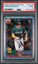 2026 TOPPS SILVER PACK 1991 CHROME PROMO #91C-60 ROMAN ANTHONY PSA 9