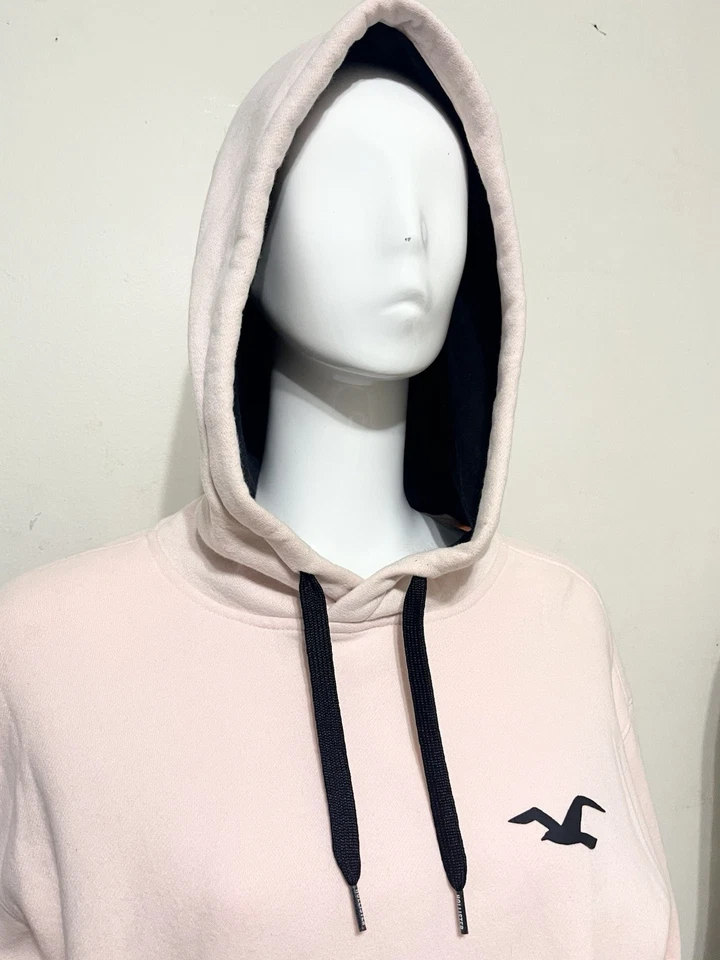 Hollister Woman’s Large Powder-Pink Pullover Hoodie - Image 4 of 4