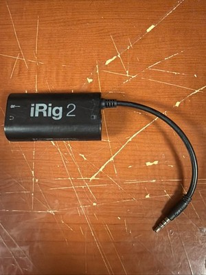 IK Multimedia iRig 2 Portable Guitar Audio Interface for iPhone/iPad