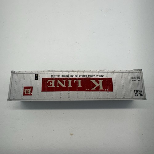 HO Scale 40' Intermodal K Line Shipping Container - Picture 4 of 7