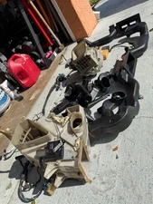 89 rx7 heater core and ac blower, ducting, dash harness,  climate controller 