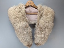 Vintage 1950 s Fabulous Shiny Lush Soft Glam Fox Fur Collar Shawl
