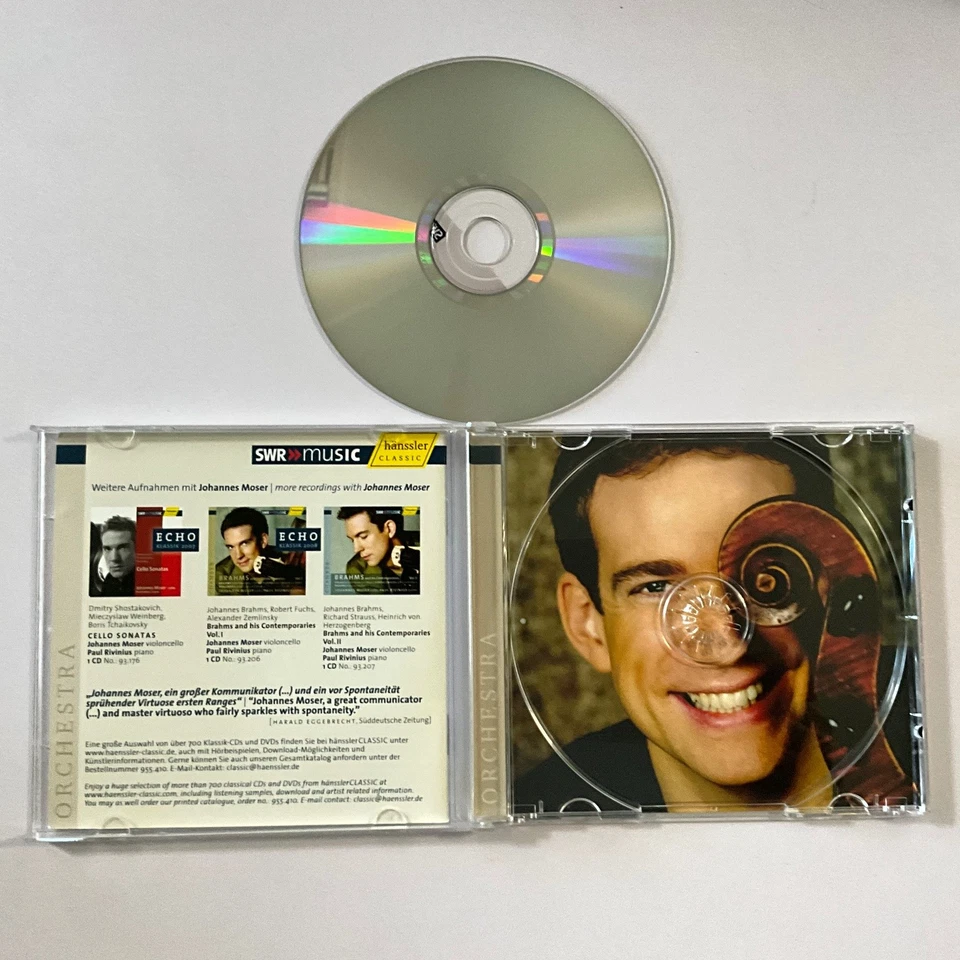 Camille Saint-Saëns Complete Works Cello Orchestra 2008 SWR Music GERMAN SIGNED Foto 2 de 3