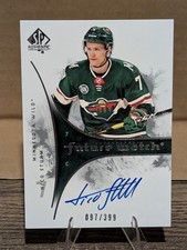 2019-20 SP Authentic Future Watch Auto Retro Nico Sturm RC Auto /399 #RFWA-ST