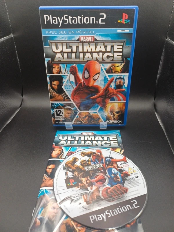 Marvel Ultimate Alliance Playstation 2 (PS2) (1089) - Complet - PAL FR