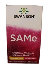 Swanson High-Potency Same 400 Milligrams 30 Tabs