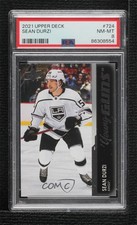 2021-22 Upper Deck Extended Series Young Guns Sean Durzi #724 PSA 8 0ol6