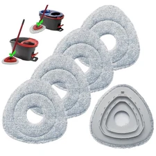 Flat Mop Head Replacements for Ocedar, Microfiber Mopping Head Refill for O-C...
