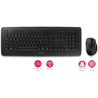 Cherry DW5100 Wireless Desktop [DE] black 4025112087516