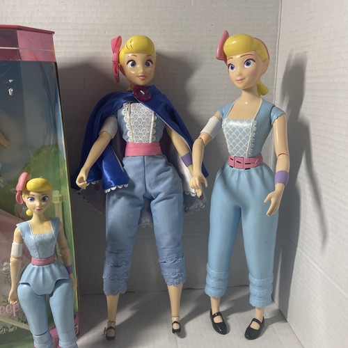 2 Disney Pixar Talking Bo Piep 14 Zoll, Barbie Bo Peep und 1 One Peep 8 1/2 - Bild 4 von 13