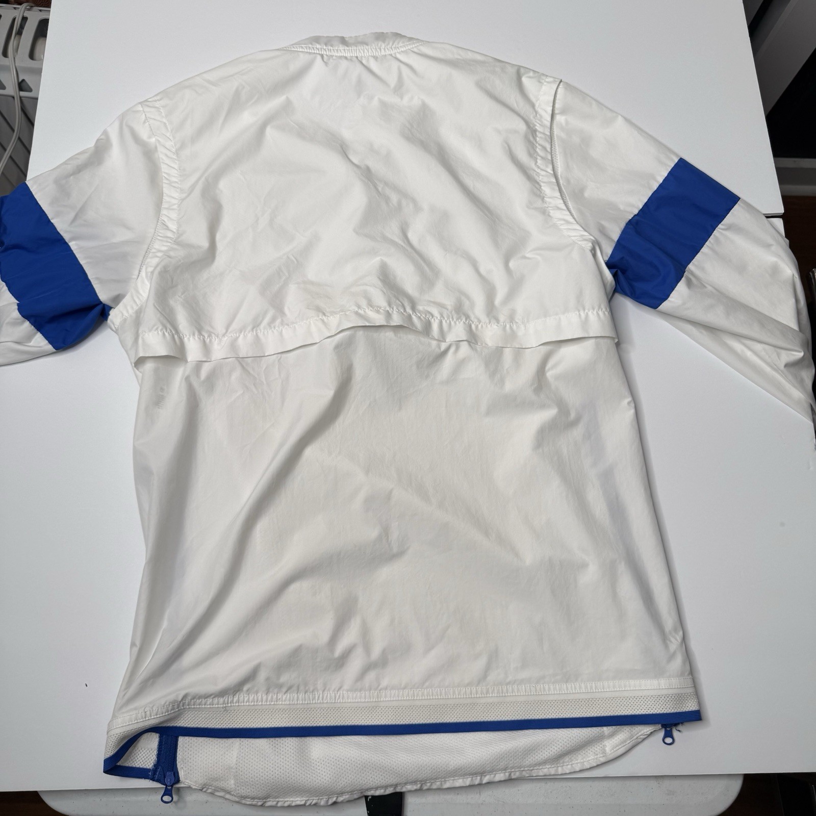 SACAI X NIKE Giacca a vento Nike Kentucky Wildcats uomo piccola bianca 1 4 zip