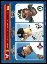 Alex Rodriguez / Magglio Ordonez / Miguel Tejada 2003 Topps #340 MLB READ