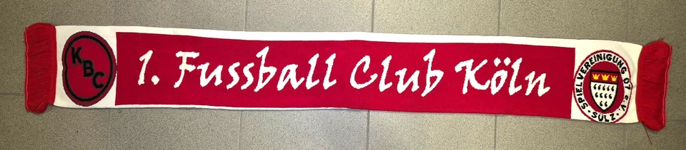 1. FC Köln Schal / Fusions Schal / 1. Fussball Club Köln / - Bild 1 von 1