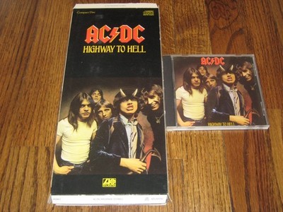 AC DC Highway To Hell Longbox and orignial cd-Rare!