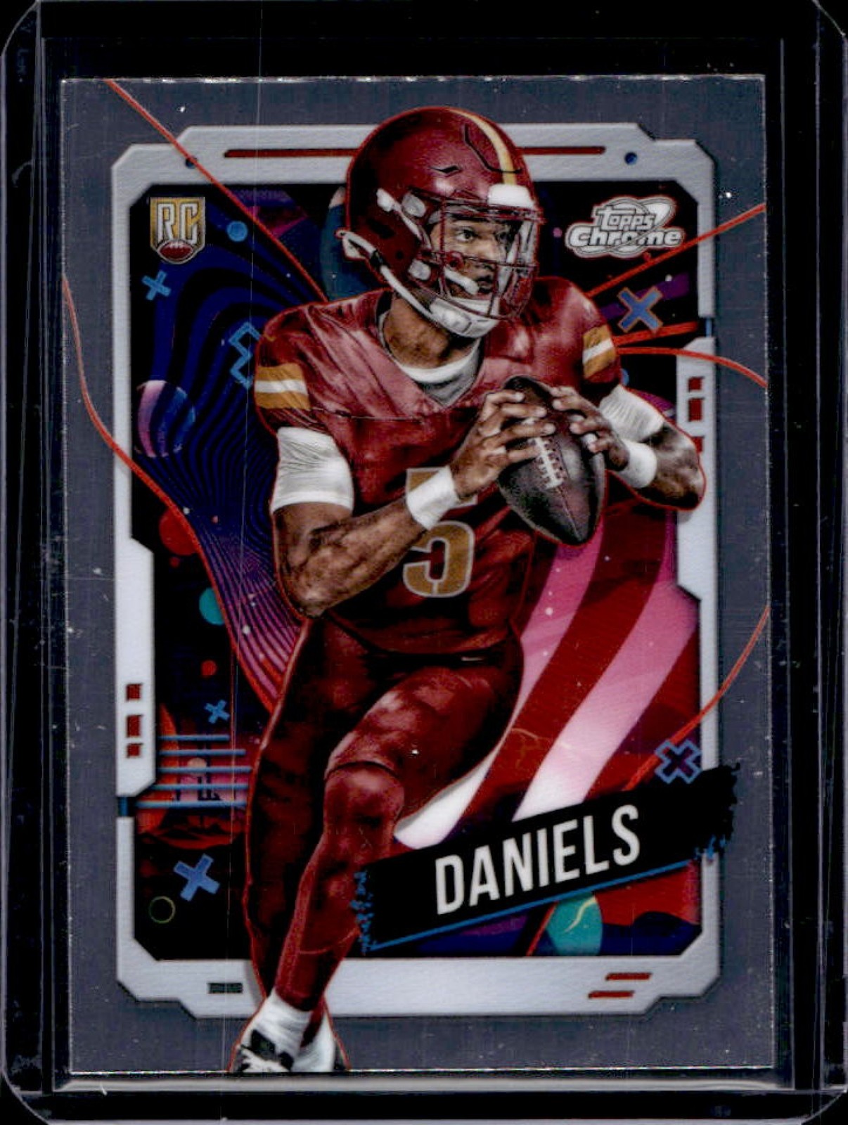 2024 Topps Cosmic Chrome Jayden Daniels Rookie RC #196 Commanders