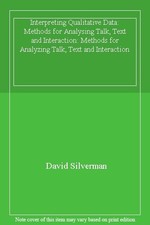 Interpreting Qualitative Data: Methods for An...