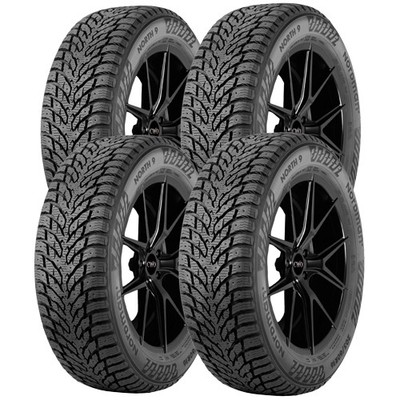 (QTY 4) 215/70R16 Nokian Nordman North 9 SUV 100T SL Black Wall Tires