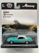 M2 Machines 1:64 scale model 1968 Mercury Cougar XR-7 w/display stand
