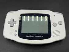 Nintendo Game Boy Advance Handheld System Arctic White AGB-001 Working