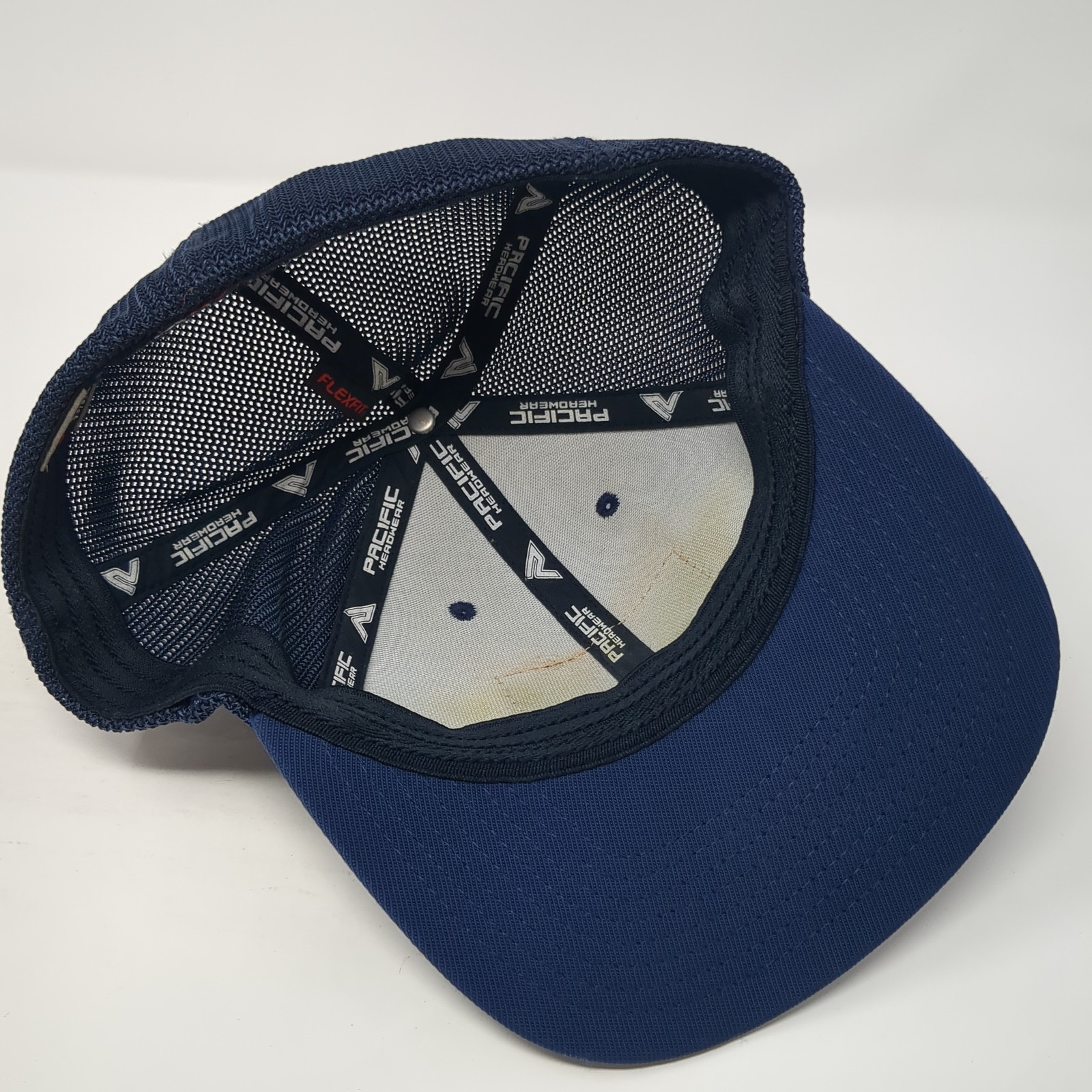 Lane Construction Inc. Leather Patch Fitted Truck… - image 7