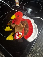 TY Beanie Baby   GOBBLES the Turkey 5.5 in 