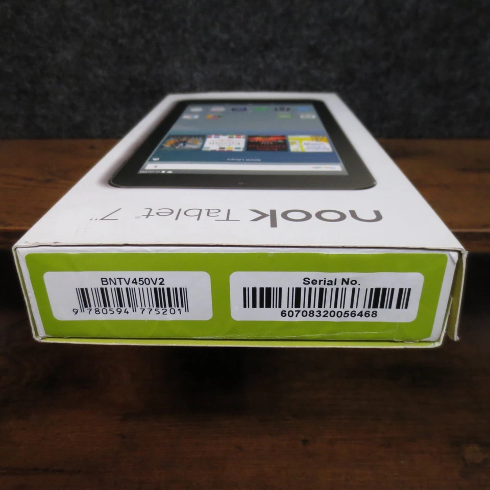 Nook чтения планшетов 7» комплект 8GB Android Barnes & Noble BNTV450V2 LCD Micro USB - Изображение 2 из 4