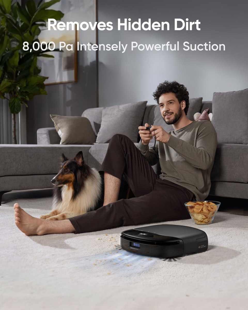 Eufy Omni S1 Pro Robot Vacuum Cleaner & Mop HydroJet 8,000 Pa