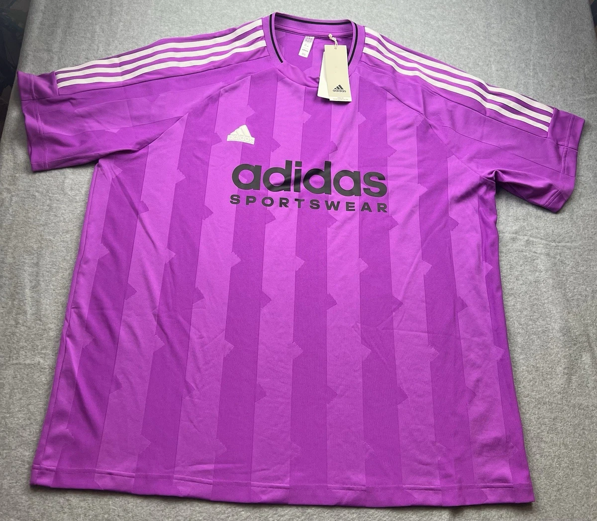 adidas Short Sleeve Purple Shirts for Men for sale | eBay