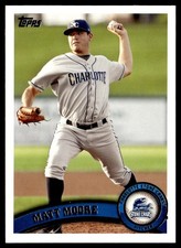 2011 Topps Pro Debut Matt Moore Rookie Tampa Bay Rays #253