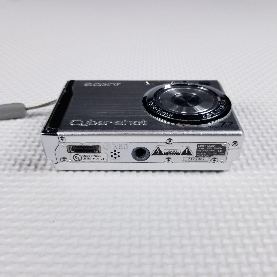 SONY Cyber-shot DSC-W80 digital camera silver used | eBay
