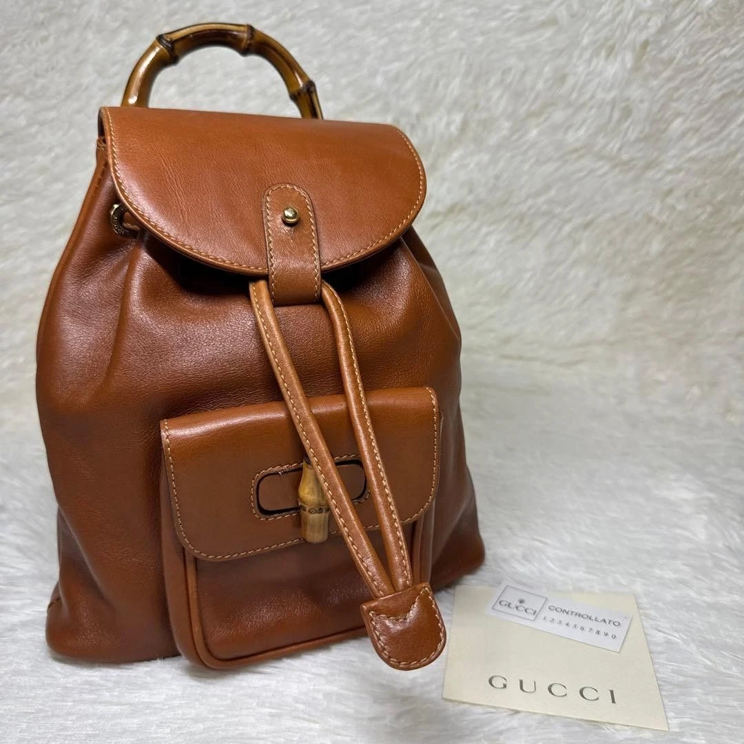 Gucci Bamboo Backpack Bags & Handbags for Women for sale | eBay