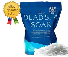 Magnesium Flakes, 15lb, Dead Sea Bath  240 Ounce Pack of 1 , White