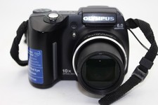 Olympus SP Series SP-500 UZ 6 MP Digital Camera Digicam - Black TESTED  Works