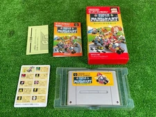 Super Famicom Mario Kart Sfc Box With Manual Working Japan Region