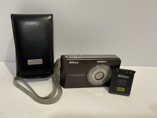Nikon COOLPIX S520 Compact Digital Camera 3x OptZoom w/ battery and case tested 