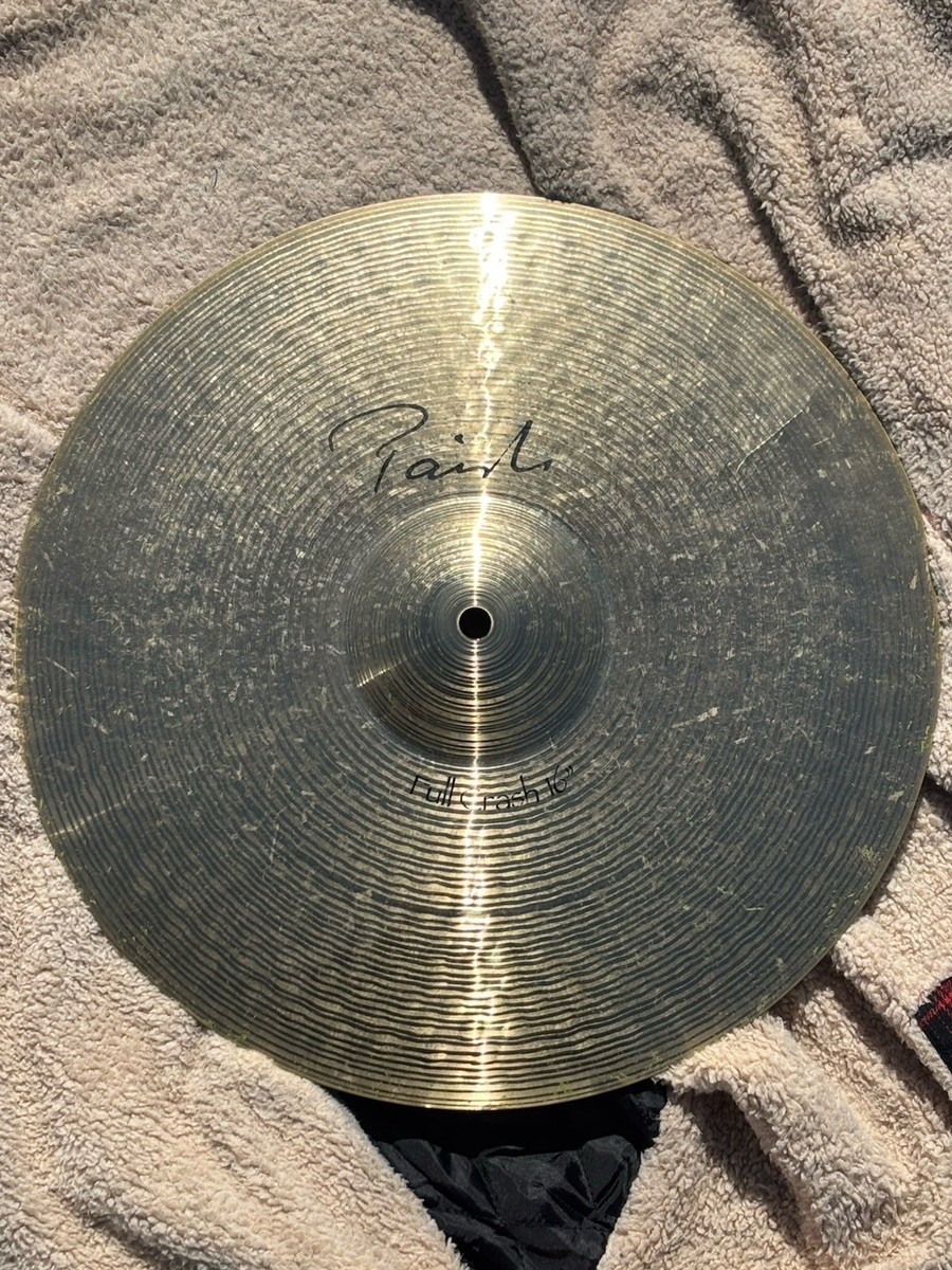 Paiste 16” Signature Full Crash Cymbal CRACK | eBay