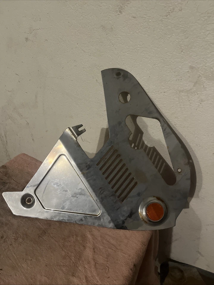 Honda Goldwing Gl1100 1981 Crome Engine Side Fairing Pair - Image 3 of 4