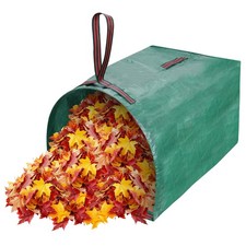 53 Gallon Reusable Yard Waste Dustpan Leaf Bag Collector for Lawn Care