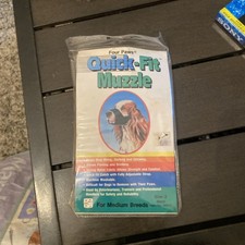 Four Paws Walk Quick-fit Muzzle For Medium Breeds Breathable Washable