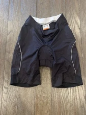 Womens Sportful Padded Cycling Shorts Black Small