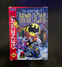 SEGA The Adventures of Batman & Robin CIB - Sega Genesis w/ Manual NTSC 1995
