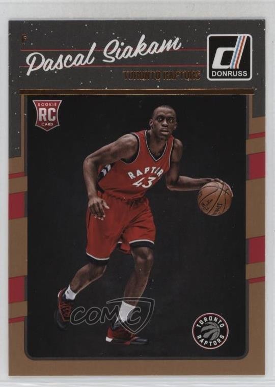 2016-17 Panini Donruss Rookies Pascal Siakam #171 0ht6