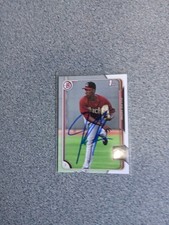 Tyler Mark Signed In Person 2015 Bowman D Backs Rc A9